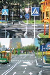 Строительство детских автогородков